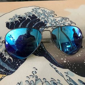 Authentic Rayban Aviator’s with Chromance